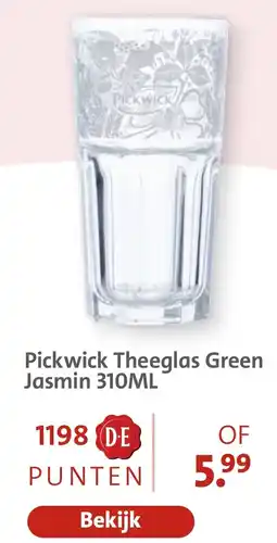 Bruna Pickwick Theeglas Green Jasmin aanbieding