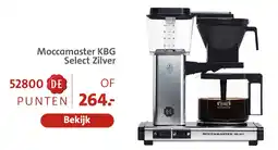Bruna Moccamaster KBG Select Zilver aanbieding