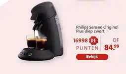 Bruna Philips Senseo Original Plus diep zwart aanbieding