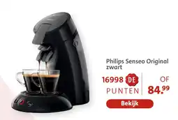 Bruna Philips Senseo Original zwart aanbieding