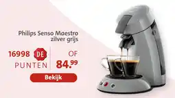 Bruna Philips Senso Maestro zilver grijs aanbieding