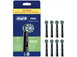 MediaMarkt Oral-b Opzetborstel Crossaction Zwart 8ct aanbieding