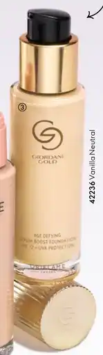 Oriflame Giordani Gold Age Defying Serum Boost Foundation SPF 12 +UVA Protection aanbieding