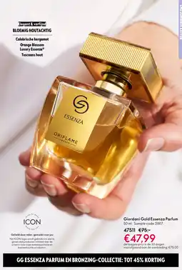 Oriflame Giordani Gold Essenza Parfum aanbieding
