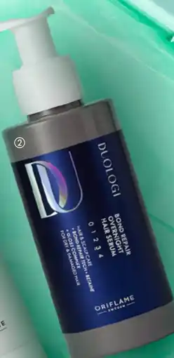 Oriflame DUOLOGI Bond Repair Overnight Hair Serum aanbieding