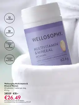 Oriflame Wellosophy Multivitamin & Mineral Woman aanbieding