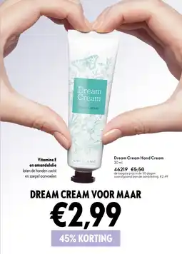 Oriflame Dream Cream Hand Cream aanbieding