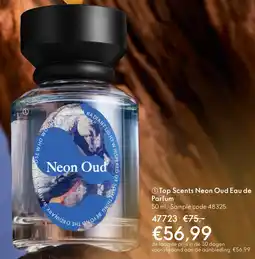 Oriflame Top Scents Neon Oud Eau de Parfum aanbieding