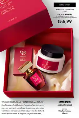 Oriflame GG Essenza Supreme Set aanbieding