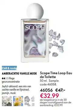 Oriflame Scope Time Loop Eau de Tolilet aanbieding