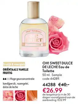 Oriflame Oh! sweet dulce de leche Eau de Toilette aanbieding