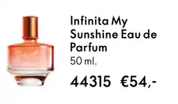 Oriflame Infinita My Sunshine Eau de Parfum aanbieding