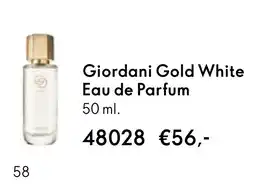Oriflame Giordani Gold White Eau de Parfum aanbieding