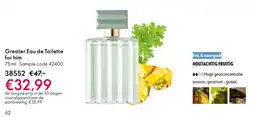 Oriflame Greater Eau de Toilette for him aanbieding