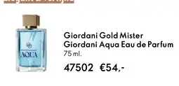 Oriflame Giordani Gold Mister Giordani Aqua Eau de Parfum aanbieding