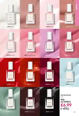 Oriflame Gel Nail Polish aanbieding