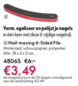 Oriflame Nail-mazing 6-Sided File aanbieding