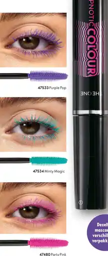 Oriflame The one hypnotic colour coloured mascara aanbieding