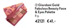 Oriflame Giordani Gold Fabulous Beauty Face & Eyes Palette aanbieding