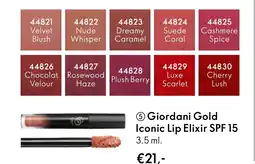 Oriflame Giordani Gold Iconic Lip Elixir SPF 15 aanbieding