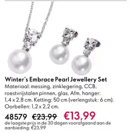 Oriflame Winter's Embrace Pearl Jewellery Set aanbieding