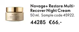 Oriflame Novage+ Restore Multi- Recover Night Cream aanbieding