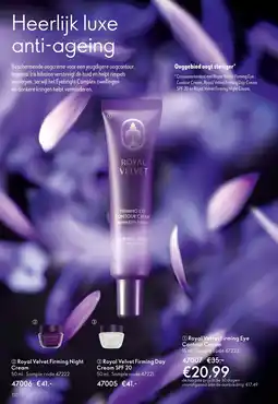 Oriflame Royal Velvet Firming Eye Contour Cream aanbieding