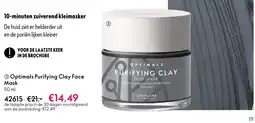 Oriflame Optimals Purifying Clay Face Mask aanbieding