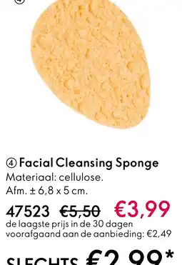 Oriflame ④Facial Cleansing Sponge aanbieding