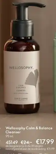 Oriflame Wellosophy Calm & Balance Cleanser aanbieding