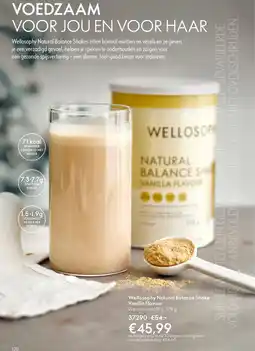 Oriflame Wellosophy Natural Balance Shake Vanilla Flavour aanbieding