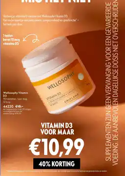 Oriflame Wellosophy Vitamin D3 aanbieding