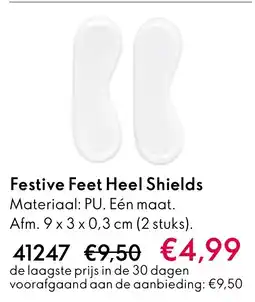 Oriflame Festive Feet Heel Shields aanbieding