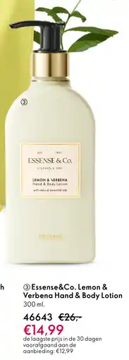 Oriflame Essense&Co. Lemon & Verbena Hand & Body Lotion aanbieding