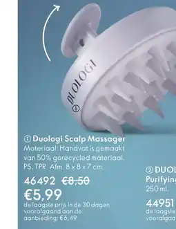 Oriflame Duologi Scalp Massager aanbieding