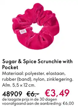 Oriflame Sugar & Spice Scrunchie with Pocket aanbieding