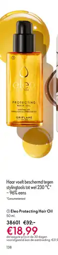 Oriflame Eleo Protecting Hair Oil aanbieding