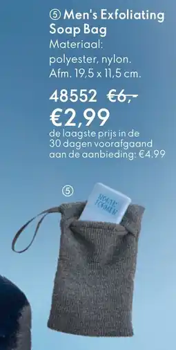 Oriflame Men's Exfoliating Soap Bag aanbieding