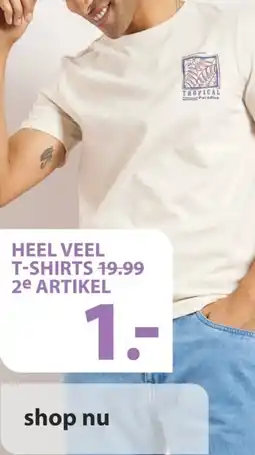 terStal HEEL VEEL T-SHIRTS aanbieding