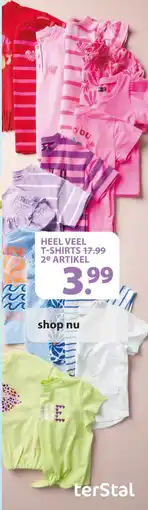 terStal Heel veel t-shirts aanbieding