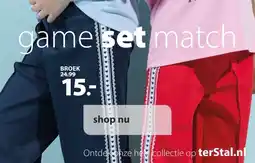 terStal Broek aanbieding