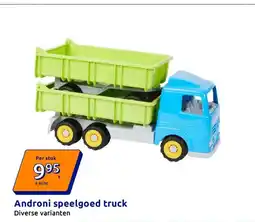 Action Androni speelgoed truck aanbieding