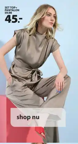 terStal Set top+ pantalon aanbieding