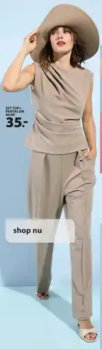 terStal Set top+ pantalon aanbieding