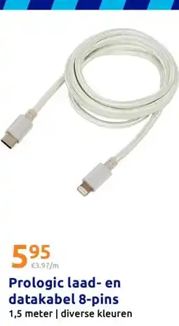 Action Prologic laad- en datakabel 8-pins aanbieding