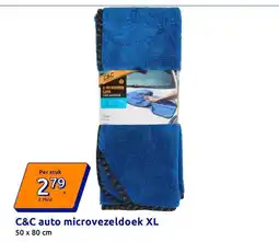 Action C&C auto microvezeldoek XL aanbieding