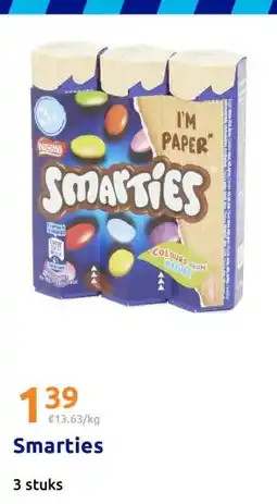 Action Smarties aanbieding