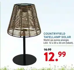Kluswijs COUNTRYFIELD TAFELLAMP SOLAR aanbieding
