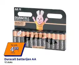 Action Duracell batterijen AA aanbieding