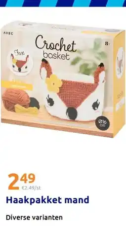 Action Haakpakket mand aanbieding